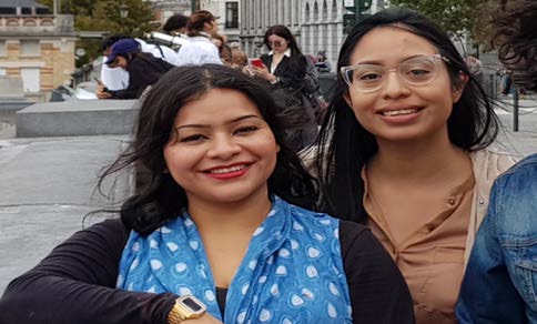 Germania et Rosa ont visité Bruxelles